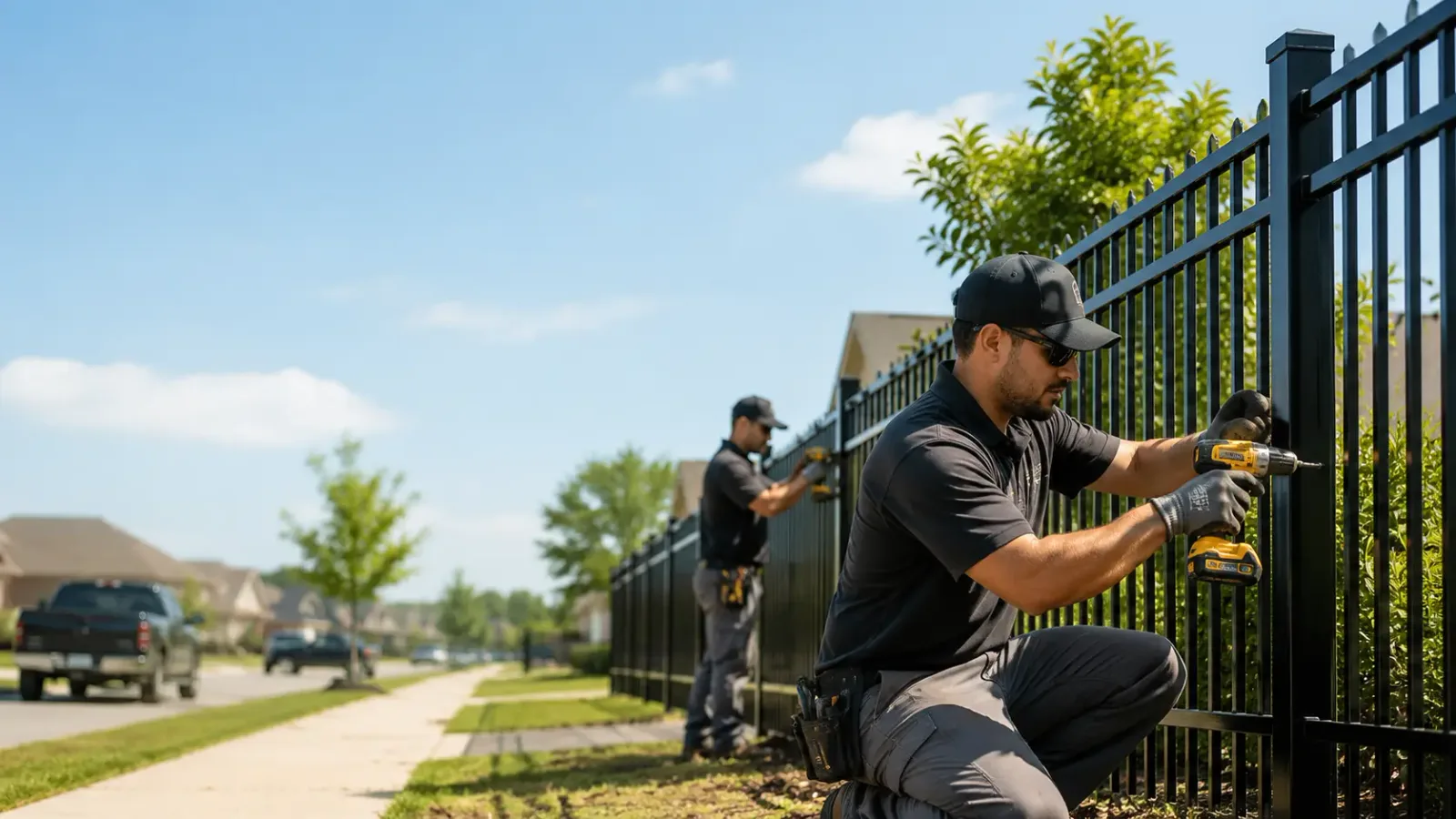 Metal Fence Installation in Macomb, MI